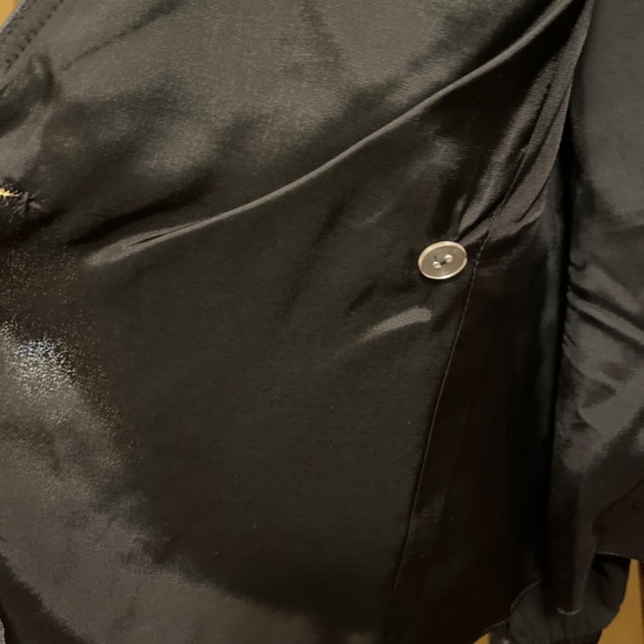 Black Crepe J.R. Nites Evening Jacket with Satin collar.  Sz.14. - Picture 10 of 10